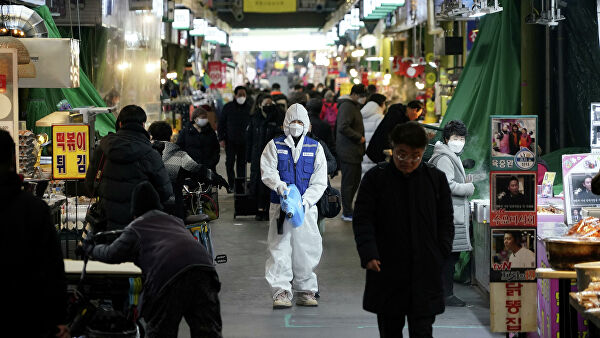 В Южной Корее число зараженных коронавирусом достигло 893 человек