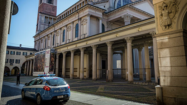 В Риме правоохранители проверяют соблюдение карантина