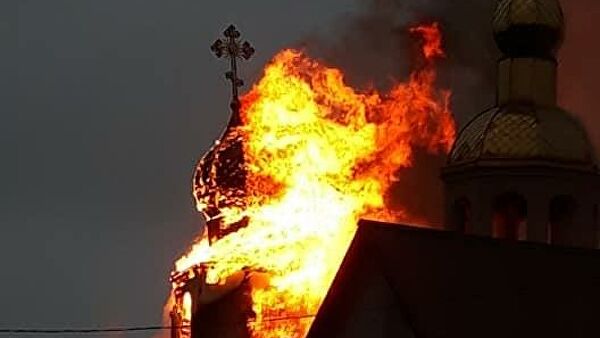 УПЦ считает пожары в церквях террором 