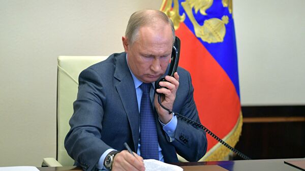 Путин обсудил с президентом Узбекистана ситуацию с коронавирусом
