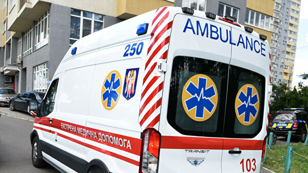 На Украине девять человек пострадали в ДТП со скорой помощью
