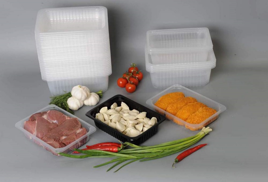 Пластиковая упаковка для продуктов питания от производителя