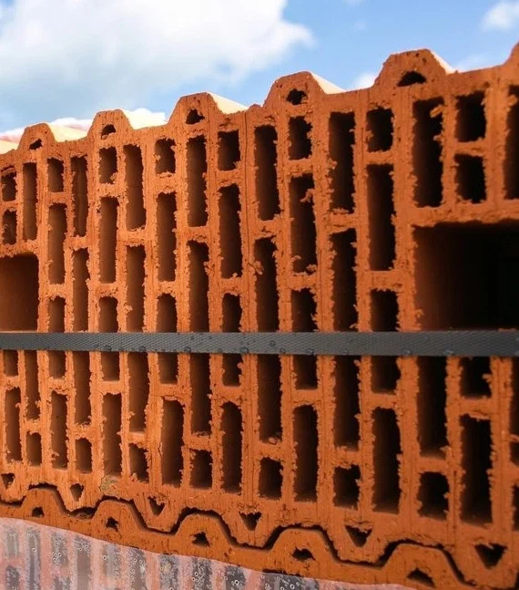 Построили дом из керамических блоков