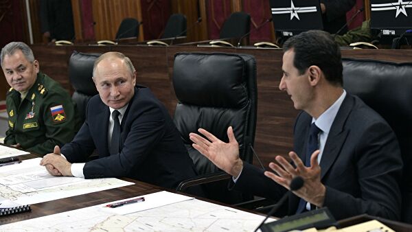 Путин предложил Асаду позвать Трампа в Дамаск