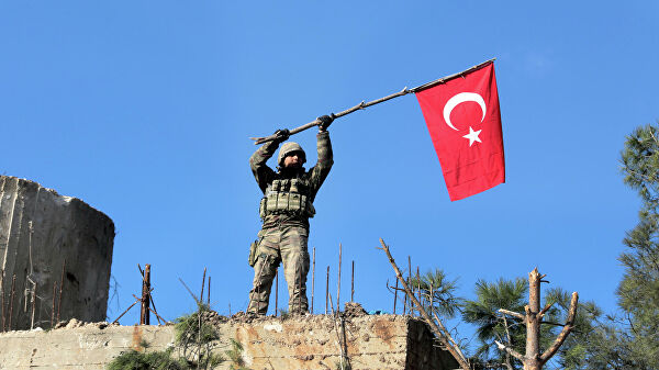 Турция нанесла удар по позициям сирийских войск в Идлибе