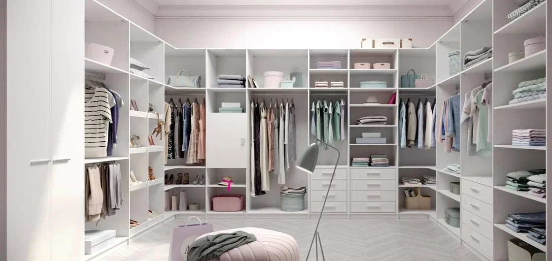 Купить гардеробную систему: Как создать организованное и стильное пространство для хранения одежды